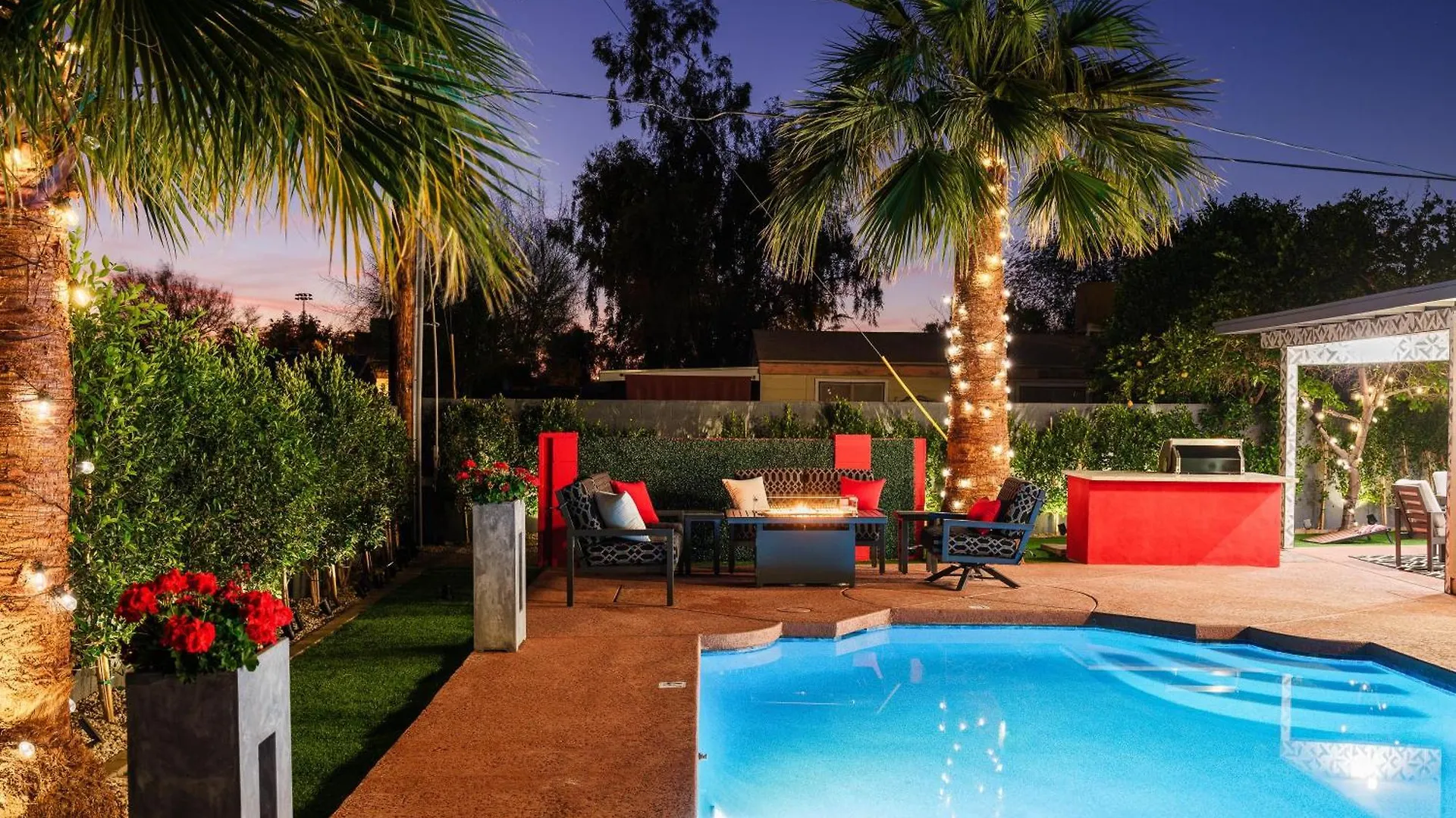 펜션 Modern Roose-Private Pool-In Old Town Scottsdale 빌라