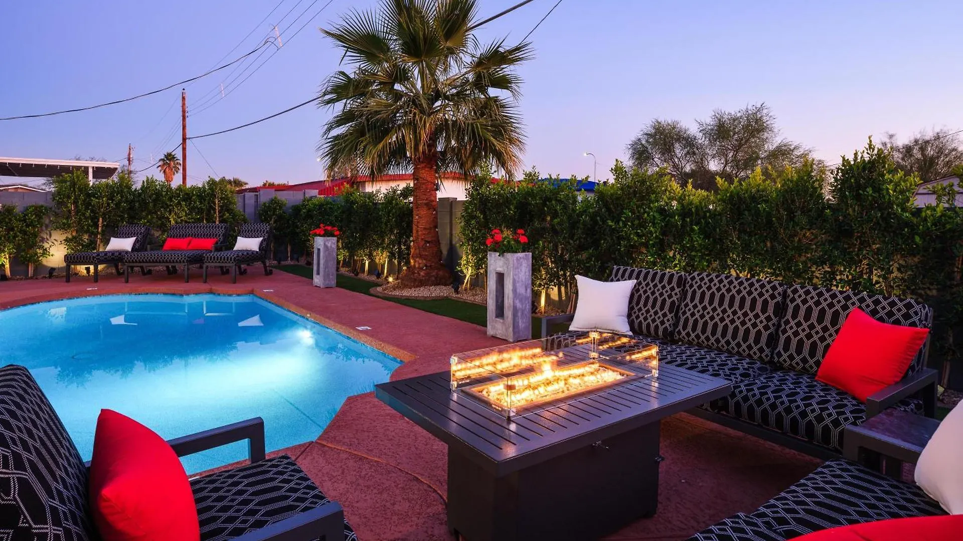 펜션 Modern Roose-Private Pool-In Old Town Scottsdale 빌라